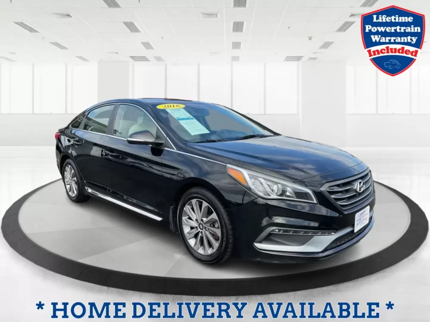 2016 Hyundai Sonata Sport (5NPE34AF2GH) with an 2.4L L4 DOHC 16V engine, 6-Speed Automatic transmission, located at 1184 Kauffman Ave, Fairborn, OH, 45324, (937) 908-9800, 39.807072, -84.030914 - ### Unlock Your Journey with the 2016 Hyundai Sonata Sport at Advantage Car and Credit - Fairborn<br /> <br /> Are you in the market for a vehicle that can effortlessly transition from daily commutes to weekend getaways? Look no further than the 2016 Hyundai Sonata Sport, available now at Advantage - Photo#0