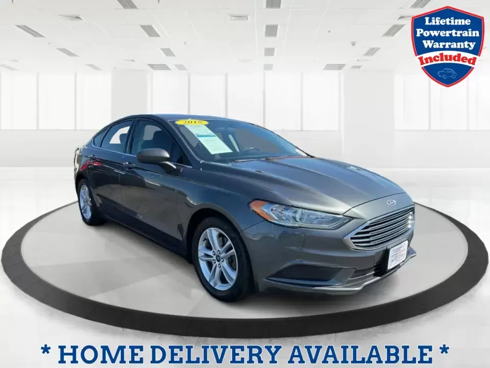 2018 Ford Fusion SE (3FA6P0HD3JR) with an 1.5L L4 DOHC 16V engine, 6A transmission, located at 8750 N County Rd 25A, Piqua, OH, 45356, (937) 908-9800, 40.164391, -84.232513 - Looking for a reliable sedan that combines style, comfort, and practicality? Look no further than the 2018 Ford Fusion SE, available now at Advantage Car and Credit in Vandalia, OH! Perfect for your daily commute, family outings, or even weekend adventures, this vehicle is designed to enhance your l - Photo#0