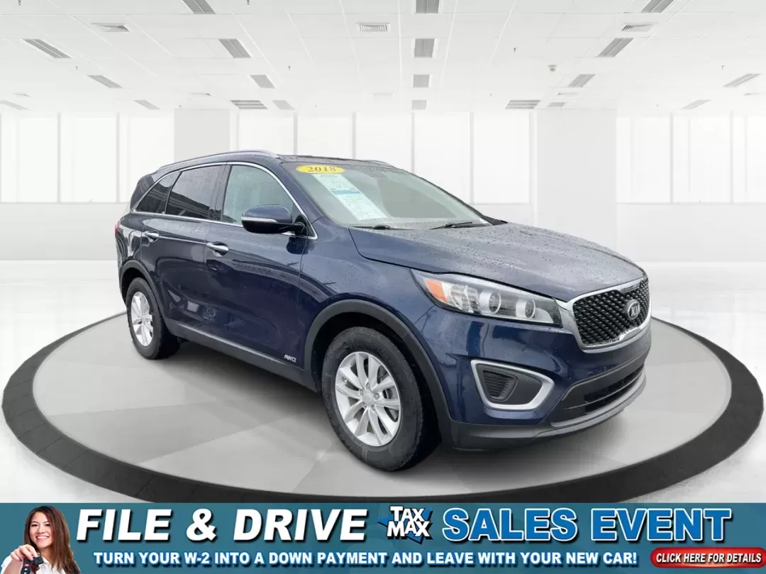 2018 Kia Sorento 2.4L LX (5XYPGDA30JG) with an 2.4L I-4 gasoline direct injection engine, located at 1230 East Main St, Xenia, OH, 45385, (937) 908-9800, 39.688026, -83.910172 - **Explore the Open Road in Style with the 2018 Kia Sorento - Perfect for Every Family Adventure!**<br /> <br /> Are you ready for your next family road trip or weekend getaway? The 2018 Kia Sorento is the SUV that will elevate your lifestyle and ensure every journey is memorable. With its spacious i - Photo#0