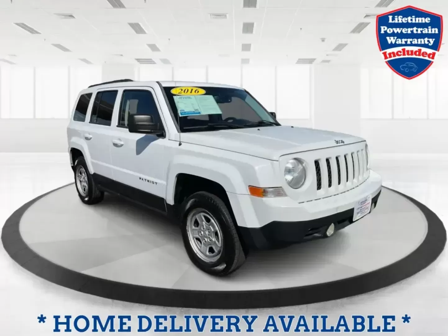 2016 Jeep Patriot Sport (1C4NJPBA0GD) with an 2.0L L4 DOHC 16V engine, Automatic transmission, located at 4508 South Dixie Dr, Moraine, OH, 45439, (937) 908-9800, 39.689976, -84.218452 - Picture your next Ohio weekend: a quick commute up South Dixie Drive, a grocery run near the Dayton Mall area, then an easy escape to Twin Creek MetroPark or a day trip into downtown Dayton-without driving something oversized or hard on your budget. This 2016 Jeep Patriot Sport is the kind of compac - Photo#0