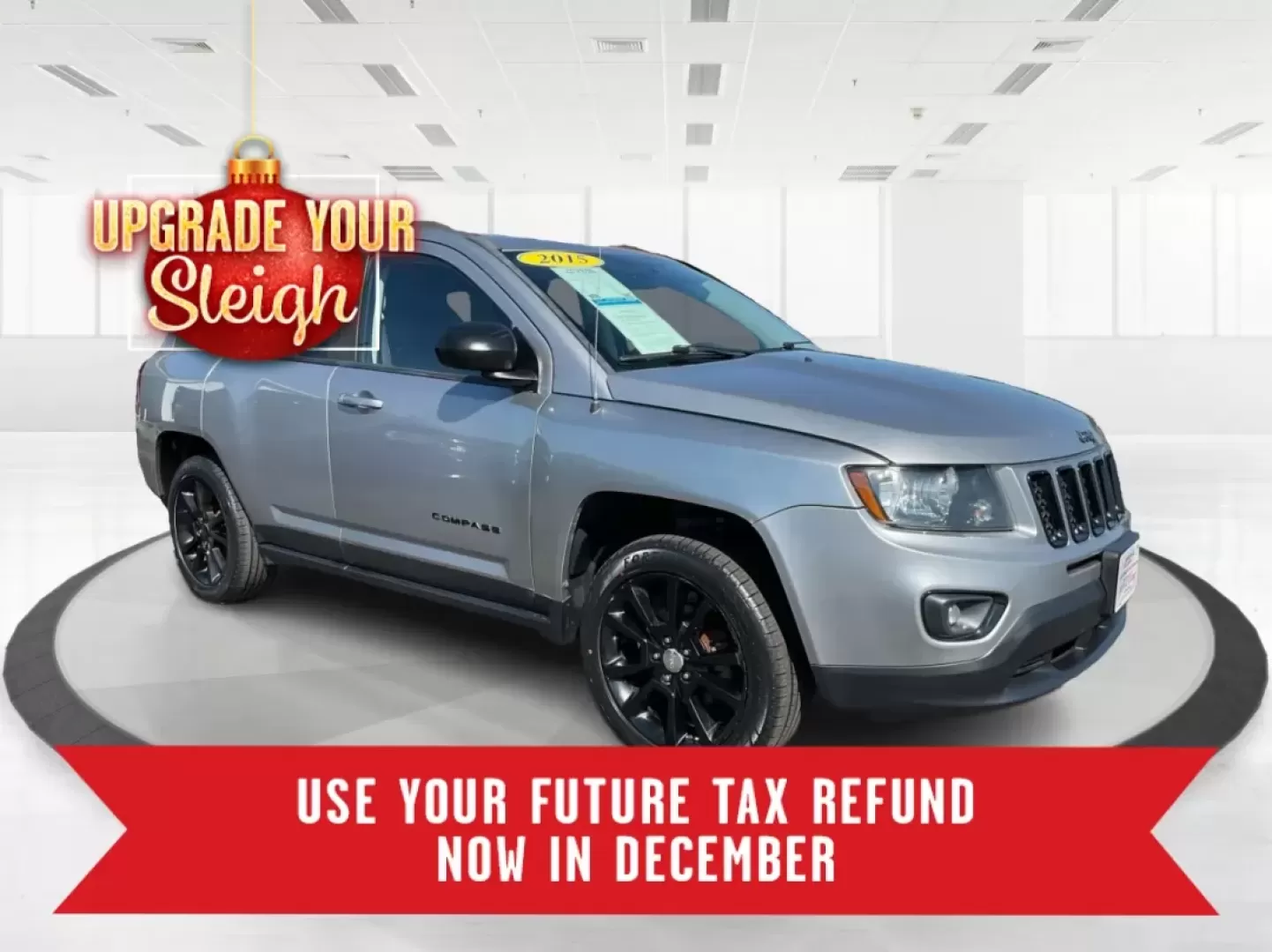 2015 Jeep Compass Altitude Edition (1C4NJCBA6FD) with an 2L I-4 DOHC engine, located at 8750 N County Rd 25A, Piqua, OH, 45356, (937) 908-9800, 40.164391, -84.232513 - **Adventure Awaits in the 2015 Jeep Compass Altitude Edition at Advantage Car and Credit - Fairborn!**<br /> <br /> Are you ready for your next adventure? The 2015 Jeep Compass Altitude Edition is your perfect companion for weekend getaways, family road trips, or even your daily commute! This versat - Photo#0