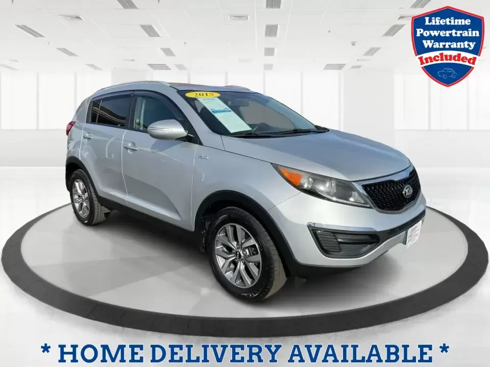 2015 Kia Sportage LX (KNDPBCAC2F7) with an 2.4L V6 DOHC 24V engine, 6-Speed Automatic transmission, located at 4508 South Dixie Dr, Moraine, OH, 45439, (937) 908-9800, 39.689976, -84.218452 - Are you ready to elevate your driving experience and embark on unforgettable adventures? Look no further than this 2015 Kia Sportage LX, perfect for those who crave a reliable crossover that blends style with versatility. Whether you're commuting to work, shuttling the kids to school, or planning a - Photo#0