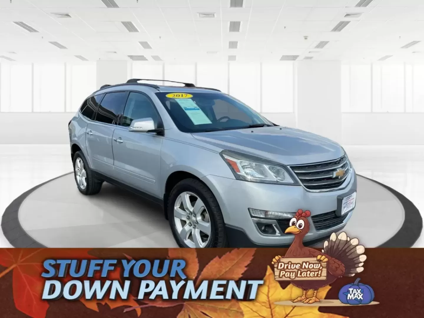 2017 Chevrolet Traverse 1LT (1GNKRGKDXHJ) with an 3.6L V-6 gasoline direct injection engine, located at 880 E. National Road, Vandalia, OH, 45377, (937) 908-9800, 39.891918, -84.183594 - ### Discover Your Next Family Adventure with the 2017 Chevrolet Traverse 1LT at Advantage Car and Credit - Troy!<br /> <br /> Are you searching for a reliable vehicle that can comfortably accommodate your growing family or serve as the perfect companion for weekend getaways? Look no further than the - Photo#0