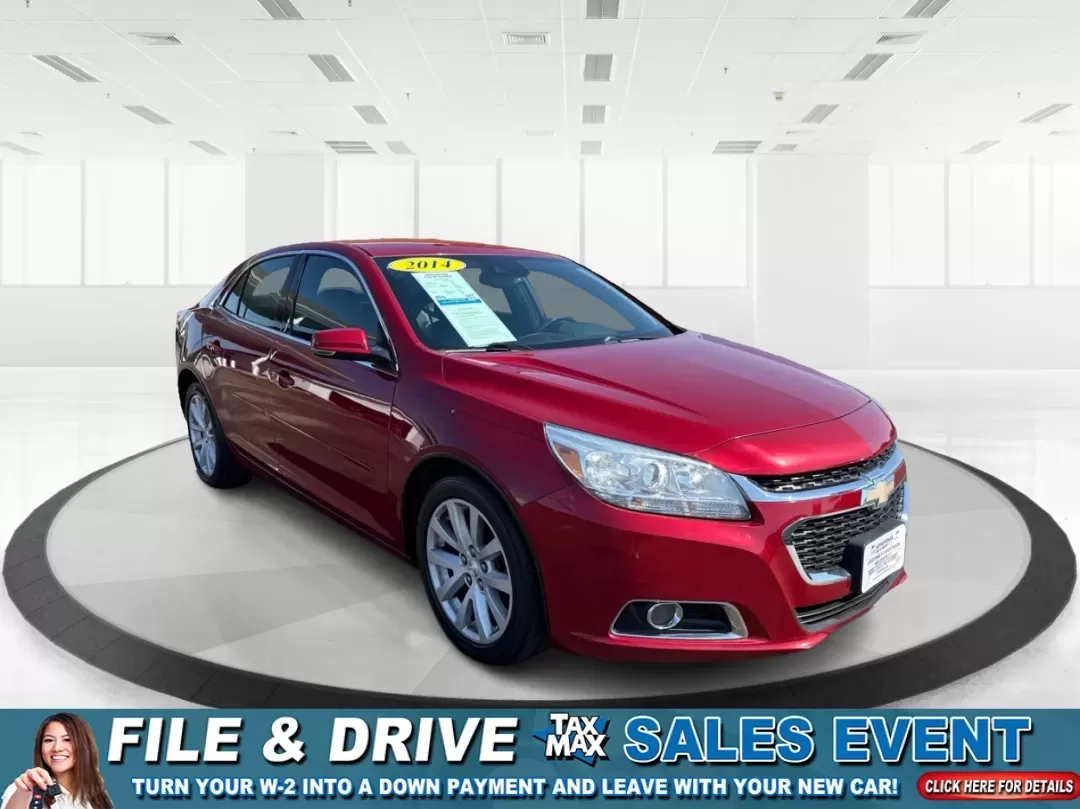 2014 Chevrolet Malibu 2LT (1G11E5SL4EF) with an 2.5L L4 DOHC 16V engine, 6-Speed Automatic transmission, located at 8750 N County Rd 25A, Piqua, OH, 45356, (937) 908-9800, 40.164391, -84.232513 - **Drive in Style: The 2014 Chevrolet Malibu 2LT Awaits You!** <br /> <br /> Are you ready to elevate your daily commute or embark on unforgettable weekend road trips? The 2014 Chevrolet Malibu 2LT is the ultimate sedan designed for budget-conscious buyers and anyone seeking a reliable vehicle that d - Photo#0