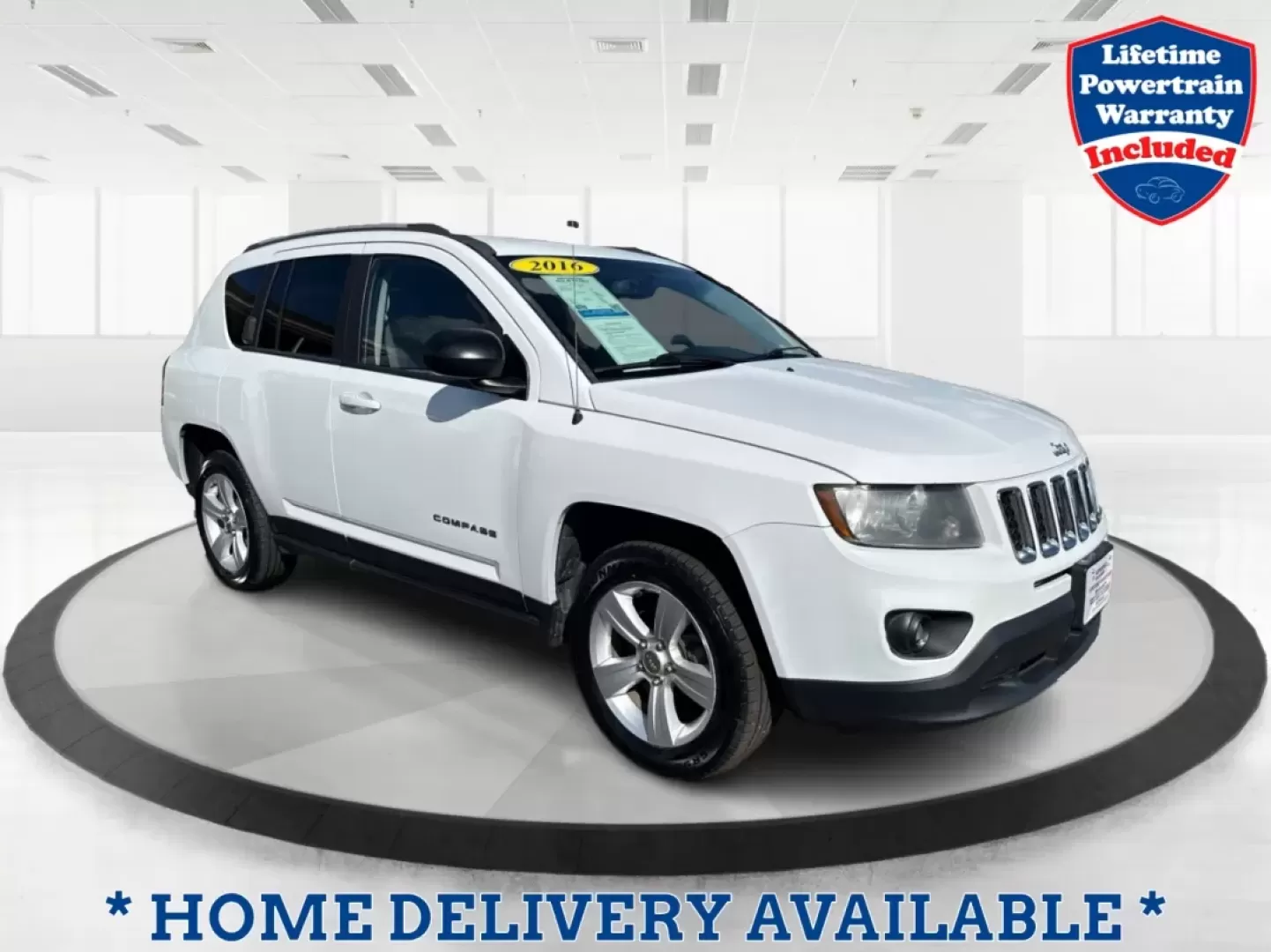 2016 Jeep Compass Sport (1C4NJCBA6GD) with an Other engine, located at 880 E. National Road, Vandalia, OH, 45377, (937) 908-9800, 39.891918, -84.183594 - **Adventure Awaits: Discover the 2016 Jeep Compass Sport at Advantage Car and Credit!**<br /> <br /> Are you ready to embrace the open road and tackle weekend adventures? Look no further than the 2016 Jeep Compass Sport, a versatile SUV that fits seamlessly into your active lifestyle. Whether you're - Photo#0