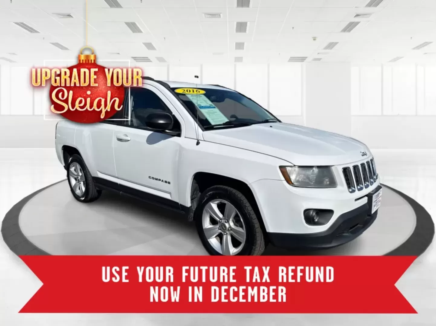 2016 Jeep Compass Sport (1C4NJCBA6GD) with an Other engine, located at 880 E. National Road, Vandalia, OH, 45377, (937) 908-9800, 39.891918, -84.183594 - **Adventure Awaits: Discover the 2016 Jeep Compass Sport at Advantage Car and Credit!**<br /> <br /> Are you ready to embrace the open road and tackle weekend adventures? Look no further than the 2016 Jeep Compass Sport, a versatile SUV that fits seamlessly into your active lifestyle. Whether you're - Photo#0