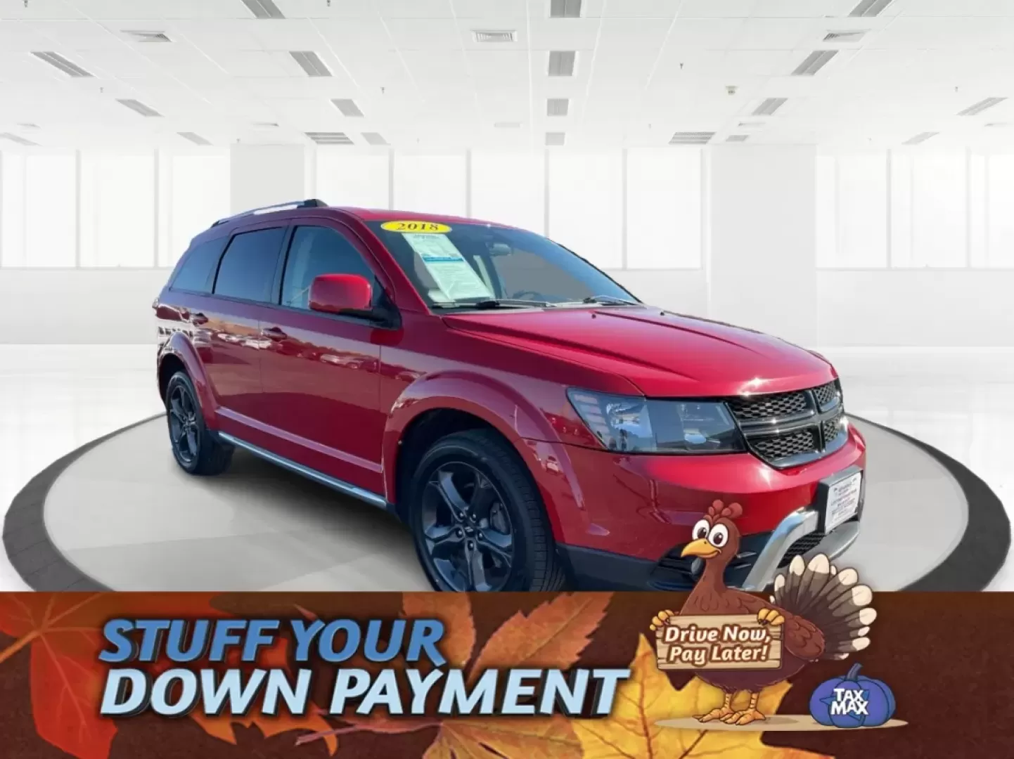 2018 Dodge Journey Crossroad AWD (3C4PDDGG1JT) with an Pentastar 3.6L V-6 DOHC engine, located at 8750 N County Rd 25A, Piqua, OH, 45356, (937) 908-9800, 40.164391, -84.232513 - **Explore Adventure with the 2018 Dodge Journey Crossroad AWD at Advantage Car and Credit - Piqua!**<br /> <br /> Are you ready to enhance your family's adventures or commute in style? Look no further! The 2018 Dodge Journey Crossroad AWD is your perfect companion for weekend getaways, school runs, - Photo#0