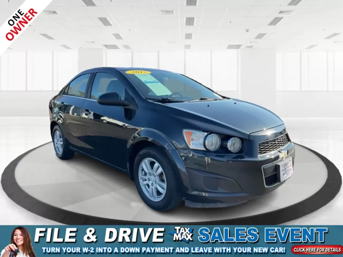 2015 Chevrolet Sonic LT Auto (1G1JC5SG4F4) with an Other engine, located at 401 Woodman Dr, Riverside, OH, 45431, (937) 908-9800, 39.760899, -84.123421 - ### Discover Your Next Adventure with this 2015 Chevrolet Sonic LT Auto!<br /> <br /> Are you searching for a reliable sedan that's perfect for your daily commute or weekend getaways? Look no further than this stunning 2015 Chevrolet Sonic LT Auto, available now at Advantage Car and Credit in Morain - Photo#0