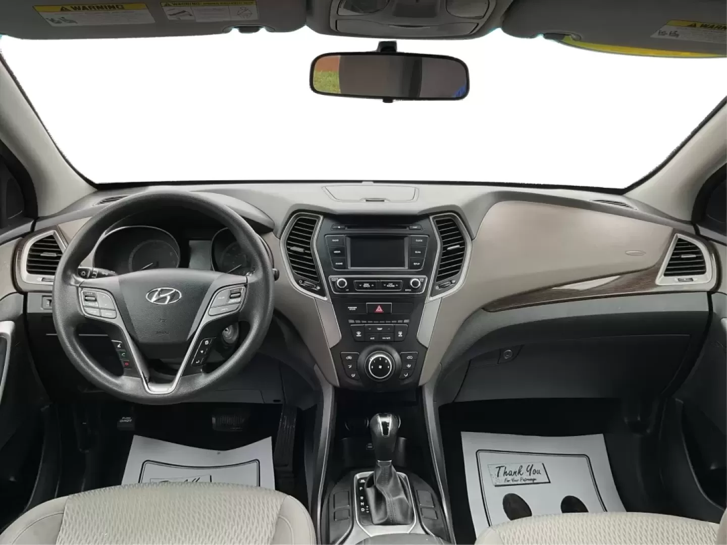 2017 Hyundai Santa Fe 2.4L (5XYZTDLB2HG) with an Theta II 2.4L I-4 gasoline direct injection engine, located at 4508 South Dixie Dr, Moraine, OH, 45439, (937) 908-9800, 39.689976, -84.218452 - Discover the perfect blend of comfort, capability, and style with the 2017 Hyundai Santa Fe, now available at Advantage Car and Credit, located at 1184 Kauffman Ave, Fairborn, OH 45324. This versatile SUV is an excellent choice for growing families, weekend adventurers, or budget-conscious buyers lo - Photo#19