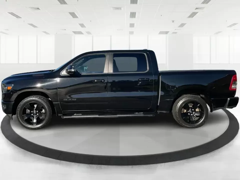 2020 Ram 1500 Big Horn Crew Cab SWB 4WD (1C6SRFFT8LN) with an 5.7L V8 OHV 16V engine, 8A transmission, located at 4508 South Dixie Dr, Moraine, OH, 45439, (937) 908-9800, 39.689976, -84.218452 - Picture your next weekend: the boat hooked up, the family loaded in, and a smooth pull down I75 toward the river-without needing to baby the throttle or worry about space. This 2020 Ram 1500 Big Horn Crew Cab 4x4 (5'7-in box) is built for real life in Southwest Ohio, whether you're commuting from K - Photo#5