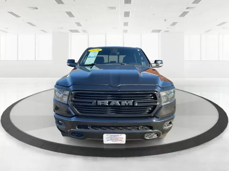 2020 Ram 1500 Big Horn Crew Cab SWB 4WD (1C6SRFFT8LN) with an 5.7L V8 OHV 16V engine, 8A transmission, located at 4508 South Dixie Dr, Moraine, OH, 45439, (937) 908-9800, 39.689976, -84.218452 - Picture your next weekend: the boat hooked up, the family loaded in, and a smooth pull down I75 toward the river-without needing to baby the throttle or worry about space. This 2020 Ram 1500 Big Horn Crew Cab 4x4 (5'7-in box) is built for real life in Southwest Ohio, whether you're commuting from K - Photo#7