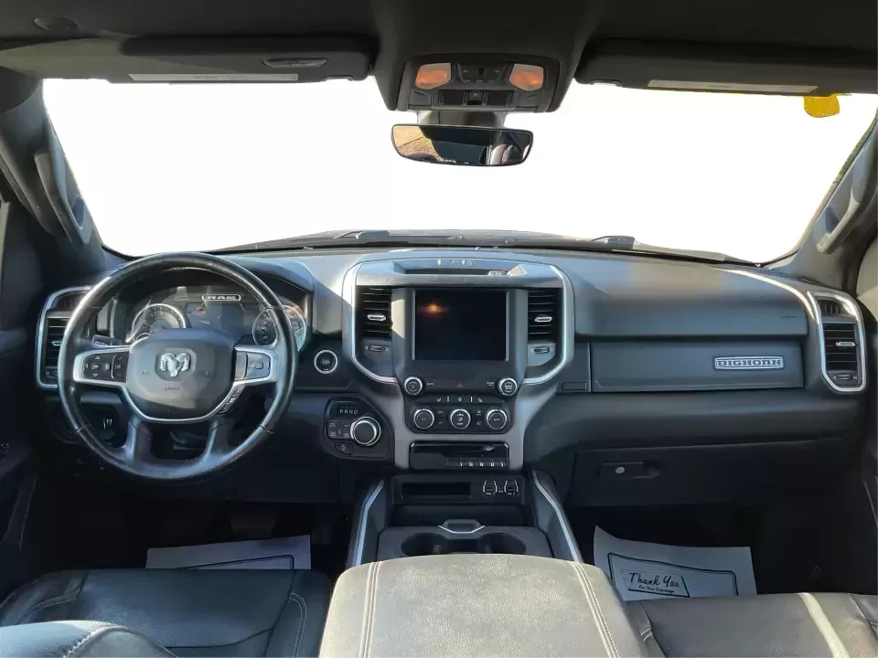 2020 Ram 1500 Big Horn Crew Cab SWB 4WD (1C6SRFFT8LN) with an 5.7L V8 OHV 16V engine, 8A transmission, located at 4508 South Dixie Dr, Moraine, OH, 45439, (937) 908-9800, 39.689976, -84.218452 - Picture your next weekend: the boat hooked up, the family loaded in, and a smooth pull down I75 toward the river-without needing to baby the throttle or worry about space. This 2020 Ram 1500 Big Horn Crew Cab 4x4 (5'7-in box) is built for real life in Southwest Ohio, whether you're commuting from K - Photo#20