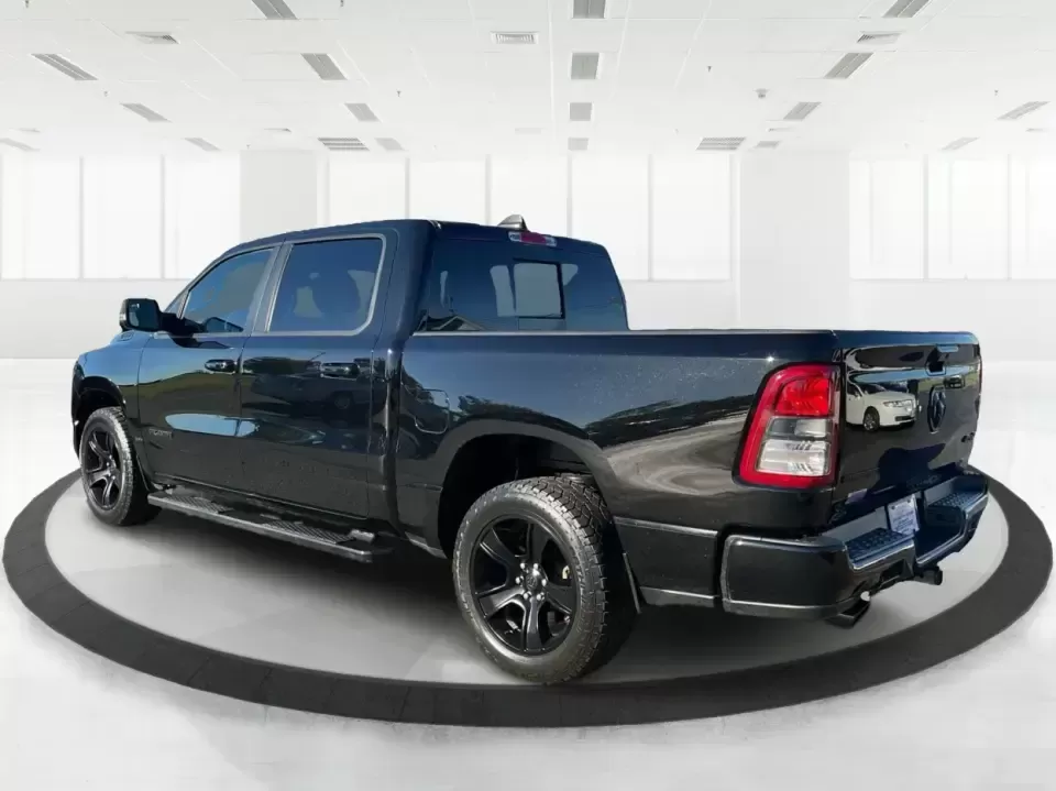 2020 Ram 1500 Big Horn Crew Cab SWB 4WD (1C6SRFFT8LN) with an 5.7L V8 OHV 16V engine, 8A transmission, located at 880 E. National Road, Vandalia, OH, 45377, (937) 908-9800, 39.891918, -84.183594 - Need a truck that can handle weekday work runs, weekend projects, and last-minute road trips without feeling like a bare-bones work rig? This 2020 Ram 1500 Big Horn Crew Cab SWB 4WD is built for real life in Vandalia-whether you're hauling gear to a job site, towing a trailer out toward the Miami Va- Photo#4