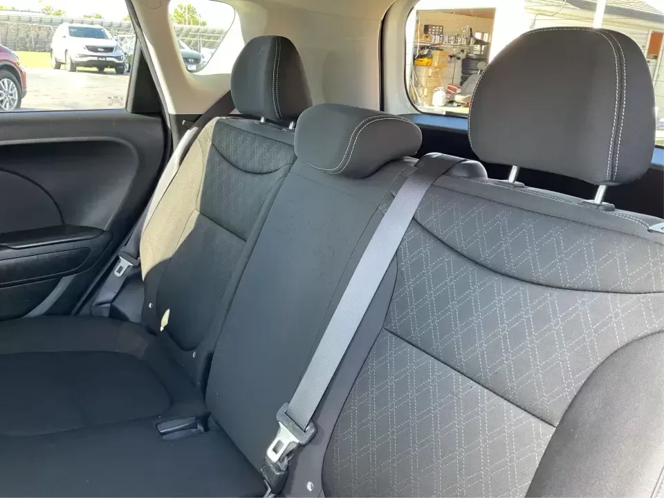 2015 Kia Soul Base (KNDJN2A21F7) with an 1.6L L4 DOHC 16V engine, Automatic transmission, located at 4508 South Dixie Dr, Moraine, OH, 45439, (937) 908-9800, 39.689976, -84.218452 - Need a smart, city-friendly ride that's easy to park in downtown Dayton, comfortable for long commutes on I75, and versatile enough for Costco runs and weekend escapes? This 2015 Kia Soul Base in White delivers the kind of practical, upbeat lifestyle fit that works for first-time buyers, growing fam - Photo#10