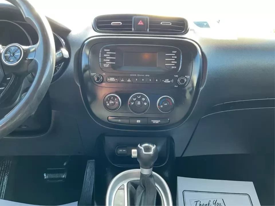 2015 Kia Soul Base (KNDJN2A21F7) with an 1.6L L4 DOHC 16V engine, Automatic transmission, located at 4508 South Dixie Dr, Moraine, OH, 45439, (937) 908-9800, 39.689976, -84.218452 - Need a smart, city-friendly ride that's easy to park in downtown Dayton, comfortable for long commutes on I75, and versatile enough for Costco runs and weekend escapes? This 2015 Kia Soul Base in White delivers the kind of practical, upbeat lifestyle fit that works for first-time buyers, growing fam - Photo#13