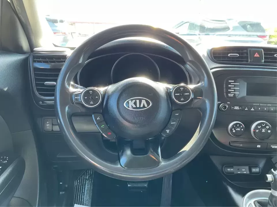 2015 Kia Soul Base (KNDJN2A21F7) with an 1.6L L4 DOHC 16V engine, Automatic transmission, located at 4508 South Dixie Dr, Moraine, OH, 45439, (937) 908-9800, 39.689976, -84.218452 - Need a smart, city-friendly ride that's easy to park in downtown Dayton, comfortable for long commutes on I75, and versatile enough for Costco runs and weekend escapes? This 2015 Kia Soul Base in White delivers the kind of practical, upbeat lifestyle fit that works for first-time buyers, growing fam - Photo#16