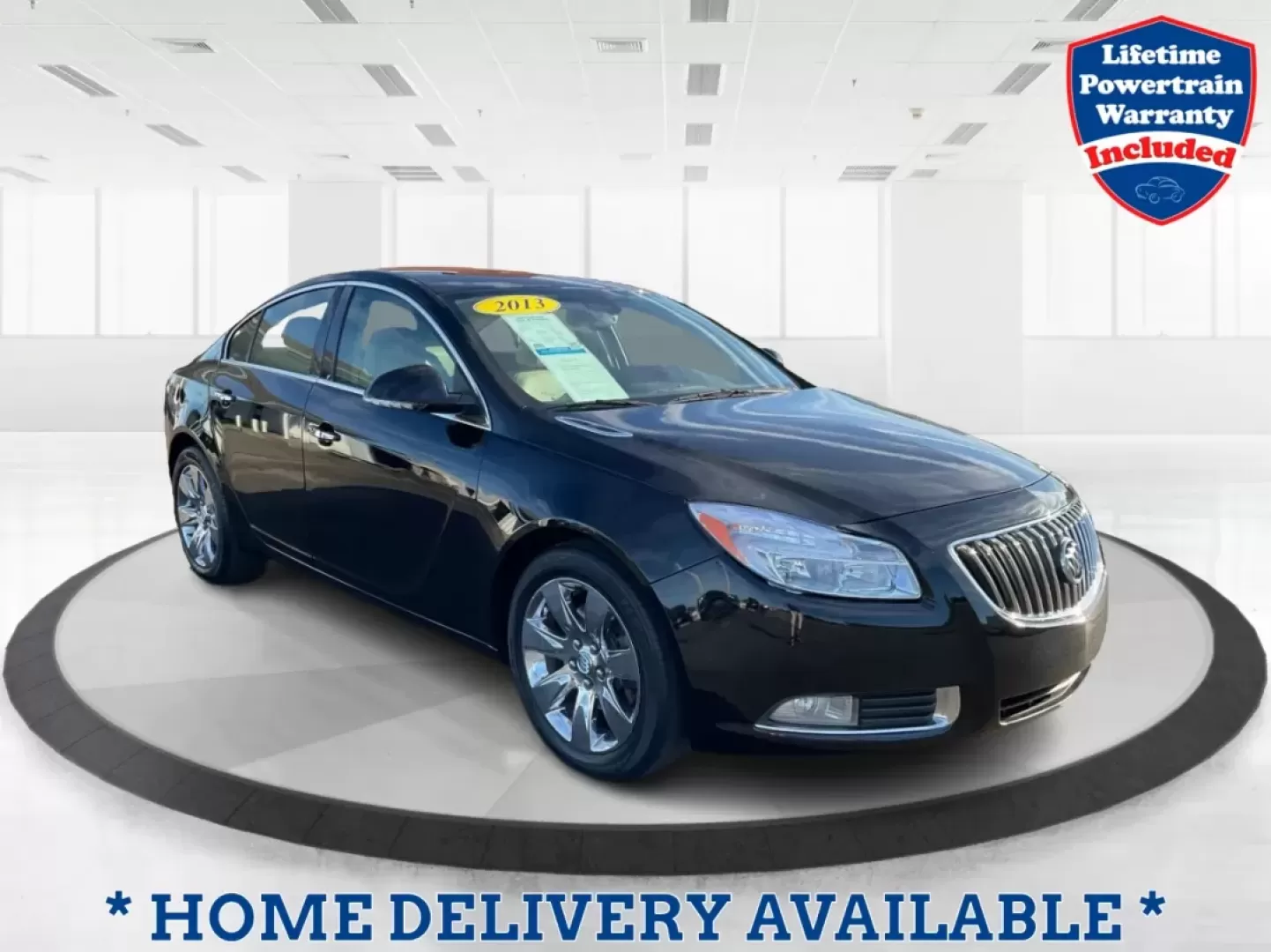 2013 Buick Regal Turbo - Premium 1 (2G4GS5EV2D9) with an ECOTEC 2L I-4 gasoline direct injection engine, located at 8750 N County Rd 25A, Piqua, OH, 45356, (937) 908-9800, 40.164391, -84.232513 - Are you in search of the perfect sedan that balances style, comfort, and practicality? Look no further than the 2013 Buick Regal Turbo - Premium 1, available now at Advantage Car and Credit - Piqua. Located at 8750 N County Rd 25A, Piqua, OH 45356, our Buy Here Pay Here dealership specializes in pro - Photo#0
