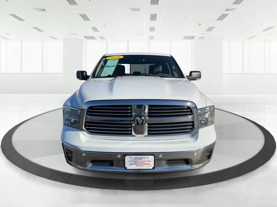 2019 Ram 1500 Big Horn Crew Cab 4x4 5'7 Box (1C6RR7LT9KS) with an HEMI 5.7L V-8 variable valve control engine, located at 401 Woodman Dr, Riverside, OH, 45431, (937) 908-9800, 39.760899, -84.123421 - **Elevate Your Adventures with the 2019 Ram 1500 Big Horn Crew Cab!** <br /> <br /> Are you ready to take on the world with a vehicle that perfectly balances work and play? The 2019 Ram 1500 Big Horn Crew Cab is the ultimate truck for those who crave both functionality and style. Whether you're load - Photo#7