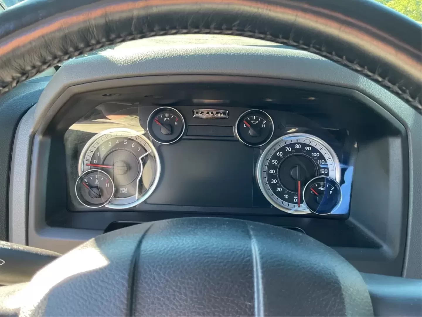 2019 Ram 1500 Big Horn Crew Cab 4x4 5'7 Box (1C6RR7LT9KS) with an HEMI 5.7L V-8 variable valve control engine, located at 401 Woodman Dr, Riverside, OH, 45431, (937) 908-9800, 39.760899, -84.123421 - **Elevate Your Adventures with the 2019 Ram 1500 Big Horn Crew Cab!** <br /> <br /> Are you ready to take on the world with a vehicle that perfectly balances work and play? The 2019 Ram 1500 Big Horn Crew Cab is the ultimate truck for those who crave both functionality and style. Whether you're load - Photo#14
