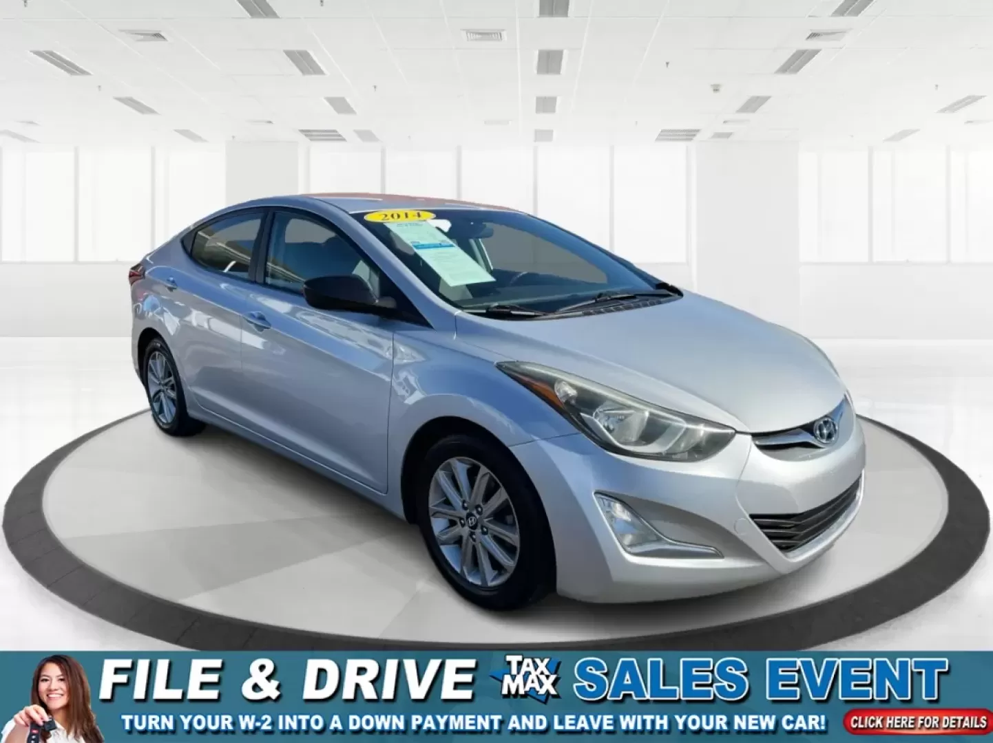 2014 Hyundai Elantra SE (KMHDH4AE8EU) with an Nu 1.8L I-4 DOHC engine, located at 4508 South Dixie Dr, Moraine, OH, 45439, (937) 908-9800, 39.689976, -84.218452 - Experience the freedom of the open road with the perfect blend of comfort and style in this stunning 2014 Hyundai Elantra SE! Whether you're commuting to work, running errands, or embarking on weekend adventures, this sedan is designed to elevate your driving experience. Located at Advantage Car and - Photo#0