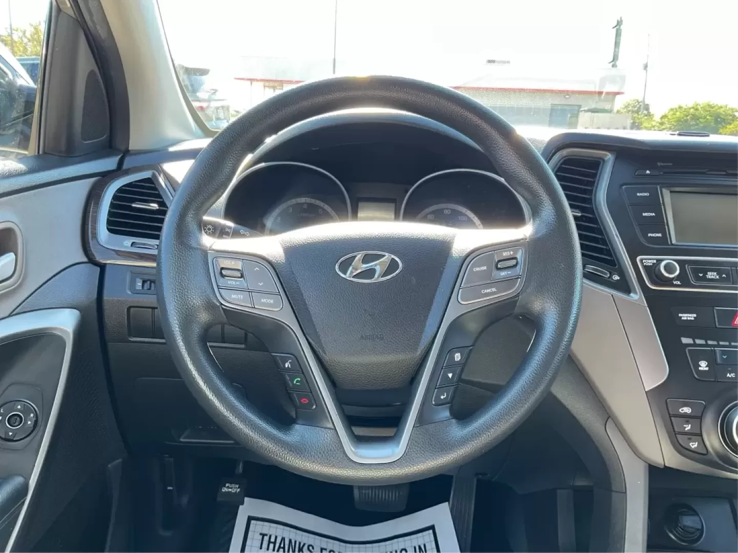 2018 Hyundai Santa Fe 2.4L (5XYZT3LB6JG) with an Theta II 2.4L I-4 gasoline direct injection engine, located at 4508 South Dixie Dr, Moraine, OH, 45439, (937) 908-9800, 39.689976, -84.218452 - Elevate your family adventures and daily commutes with the remarkable 2018 Hyundai Santa Fe, now available at Advantage Car and Credit - Moraine. This SUV is designed to seamlessly fit into your lifestyle, whether you're navigating busy streets, embarking on weekend getaways, or tackling the challen - Photo#16