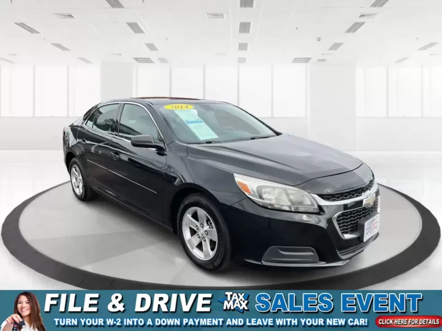 2014 Chevrolet Malibu 1LS (1G11B5SLXEF) with an ECOTEC 2.5L I-4 gasoline direct injection engine, 6-Speed Automatic transmission, located at 4508 South Dixie Dr, Moraine, OH, 45439, (937) 908-9800, 39.689976, -84.218452 - **Discover Your Next Adventure with the 2014 Chevrolet Malibu at Advantage Car and Credit - Vandalia!**<br /> <br /> Are you on the lookout for a reliable, stylish vehicle that fits seamlessly into your busy lifestyle? Look no further! The 2014 Chevrolet Malibu 1LS is your perfect companion for dail - Photo#0
