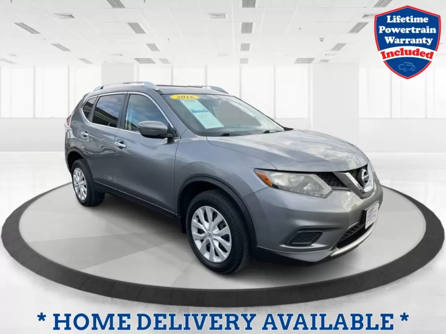 2016 Nissan Rogue S (KNMAT2MV7GP) with an 2.5L I-4 DOHC engine, located at 8750 N County Rd 25A, Piqua, OH, 45356, (937) 908-9800, 40.164391, -84.232513 - **Explore New Horizons with the 2016 Nissan Rogue: Your Ideal Adventure Companion!**<br /> <br /> Are you ready to elevate your driving experience and embark on new adventures? Look no further than this stunning 2016 Nissan Rogue, perfect for family outings, weekend getaways, or those long commutes - Photo#0