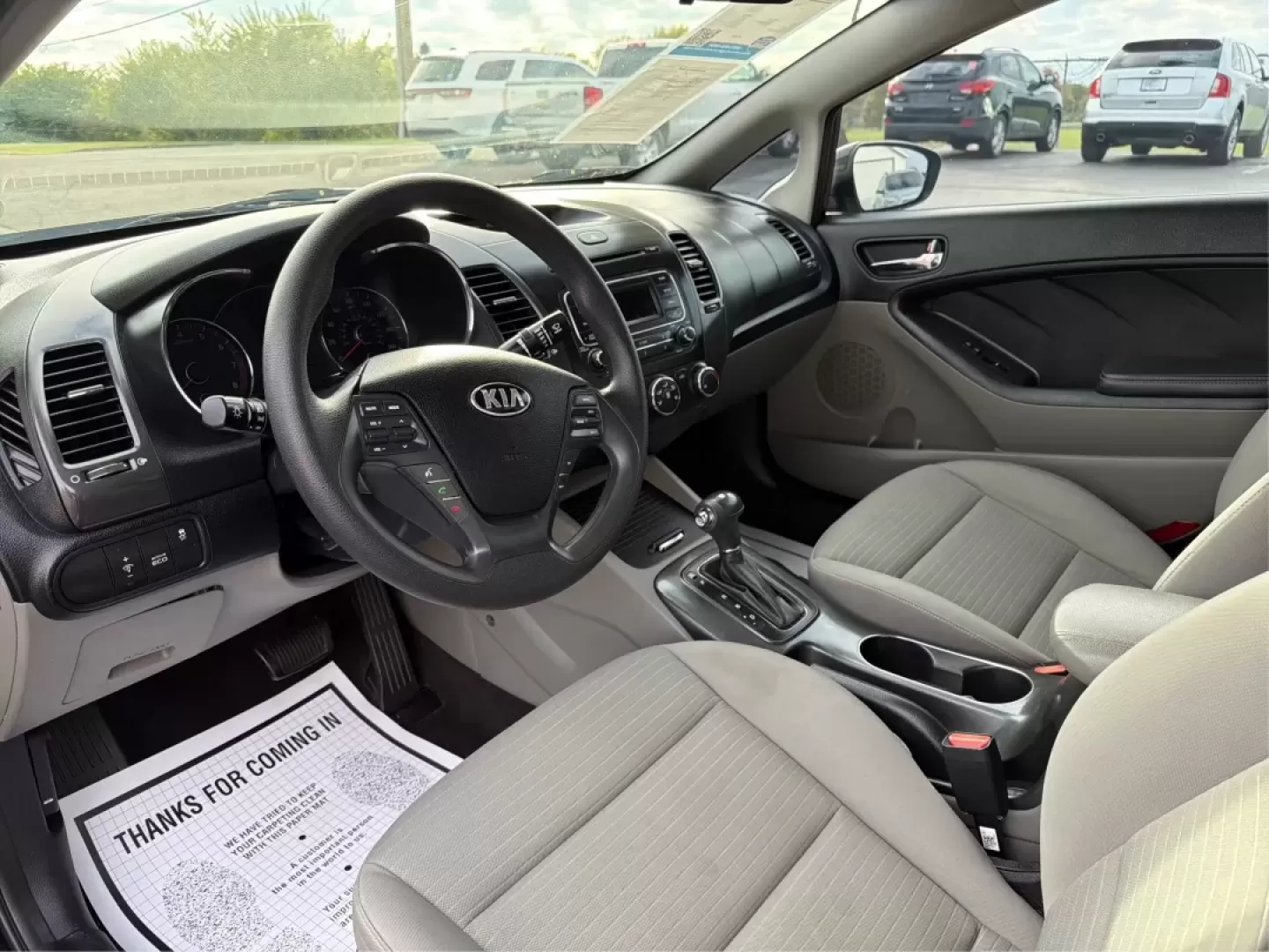 2015 Kia Forte LX (KNAFX4A67F5) with an 1.8L I-4 DOHC engine, 6-Speed Automatic transmission, located at 8750 N County Rd 25A, Piqua, OH, 45356, (937) 908-9800, 40.164391, -84.232513 - Experience the perfect blend of style, comfort, and reliability with the 2015 Kia Forte LX, available now at Advantage Car and Credit in New Carlisle, OH. This sleek sedan is designed to elevate your daily commute and provide the ideal ride for weekend adventures, making it a versatile choice for ev - Photo#9