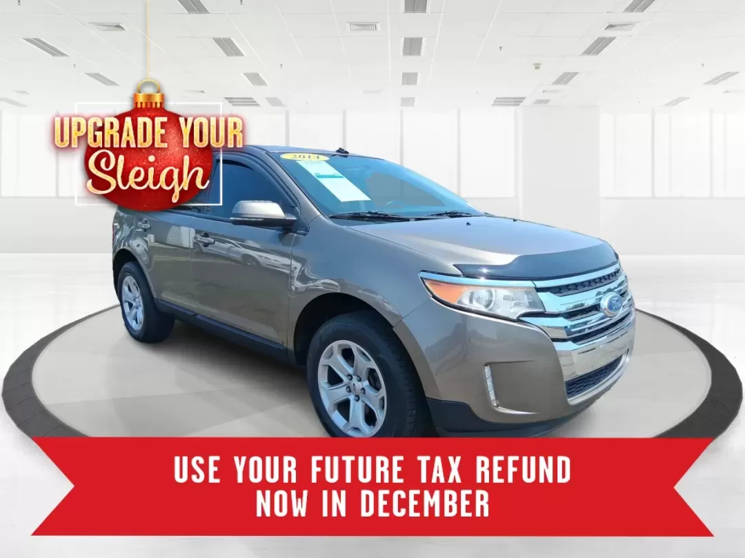 2014 Ford Edge SEL (2FMDK4JCXEB) with an 3.5L V-6 DOHC engine, located at 401 Woodman Dr, Riverside, OH, 45431, (937) 908-9800, 39.760899, -84.123421 - Are you searching for the perfect vehicle to elevate your family adventures or enhance your daily commute? Look no further! The 2014 Ford Edge SEL is designed to fit every aspect of your lifestyle, whether you're navigating busy city streets, embarking on weekend getaways, or simply running errands - Photo#0
