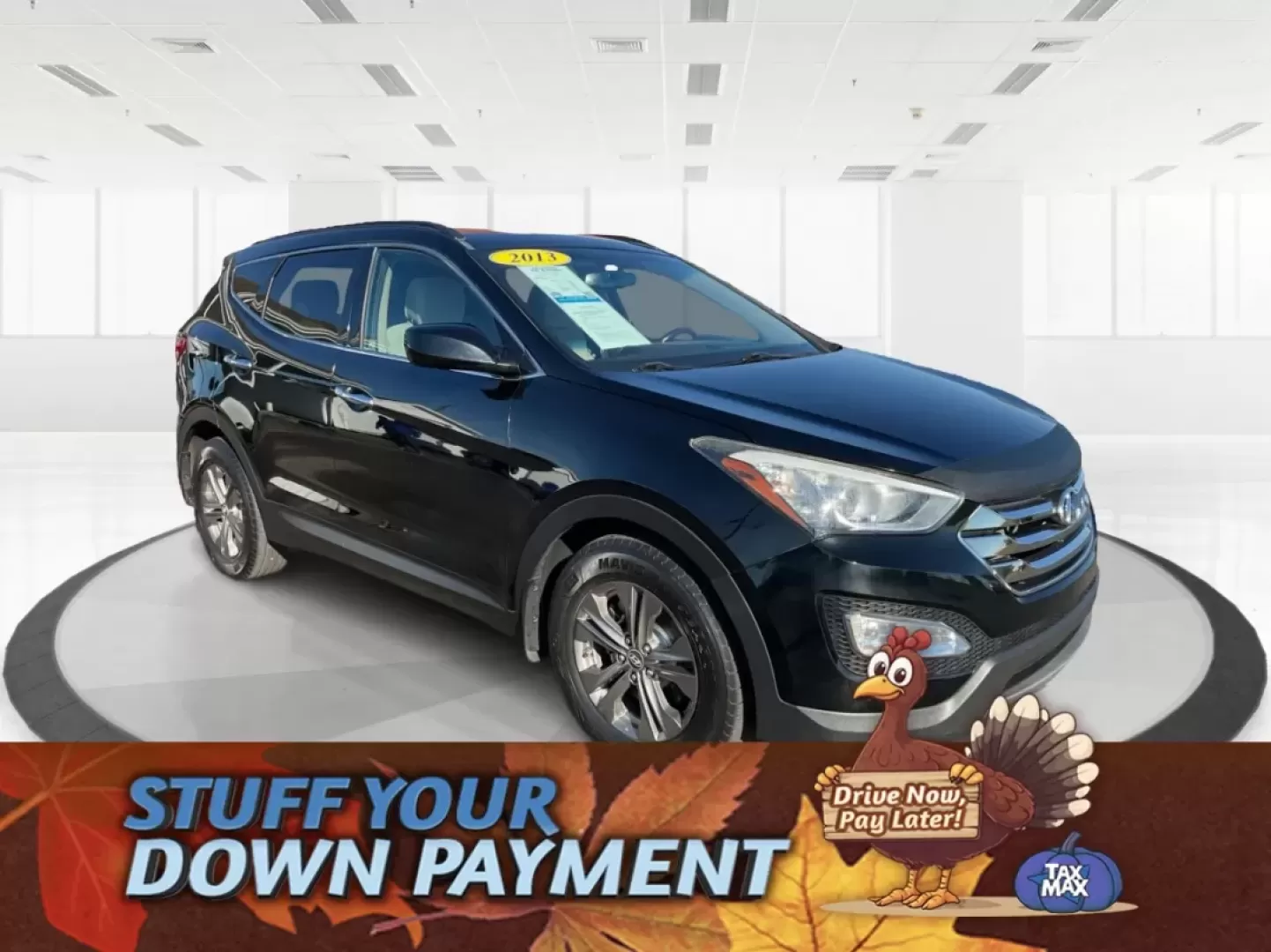 2013 Hyundai Santa Fe Sport (5XYZU3LB9DG) with an Theta II 2.4L I-4 gasoline direct injection engine, located at 880 E. National Road, Vandalia, OH, 45377, (937) 908-9800, 39.891918, -84.183594 - **Experience Freedom and Adventure in This 2013 Hyundai Santa Fe Sport!** <br /> <br /> Are you ready to take your family on unforgettable road trips or tackle your daily commute with confidence? The 2013 Hyundai Santa Fe Sport, available at Advantage Car and Credit in Vandalia, OH, is the perfect - Photo#0