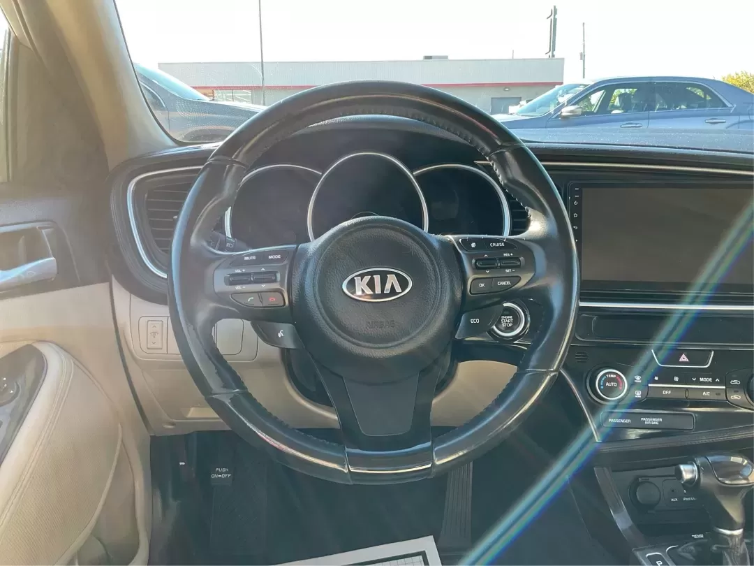 2015 Kia Optima EX (5XXGN4A74FG) with an Theta II 2.4L I-4 gasoline direct injection engine, located at 1230 East Main St, Xenia, OH, 45385, (937) 908-9800, 39.688026, -83.910172 - Experience the perfect blend of style, comfort, and reliability with this 2015 Kia Optima EX at Advantage Car and Credit in Xenia, OH. Whether you're embarking on daily commutes, family road trips, or simply looking for a trusty companion for your adventures, this vehicle is designed to meet your di - Photo#16