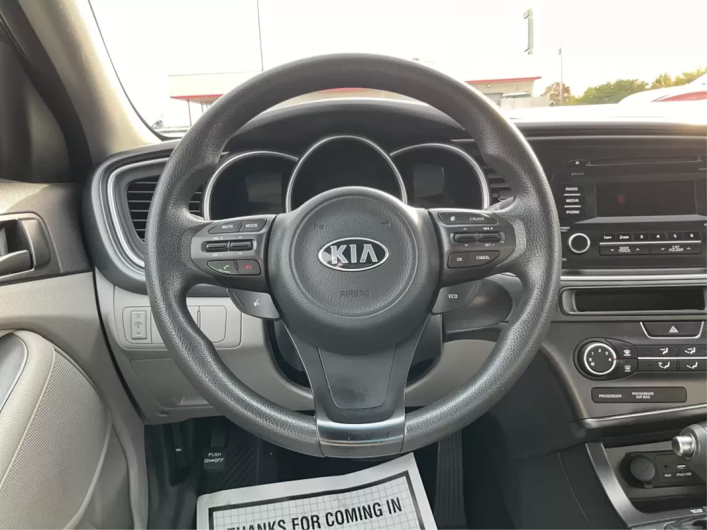 2015 Kia Optima LX (5XXGM4A77FG) with an Theta II 2.4L I-4 gasoline direct injection engine, located at 8750 N County Rd 25A, Piqua, OH, 45356, (937) 908-9800, 40.164391, -84.232513 - Are you seeking a reliable and stylish vehicle that's perfect for your daily commute or weekend getaways? Look no further than this outstanding 2015 Kia Optima LX, available now at Advantage Car and Credit in Piqua, OH! This sleek sedan combines functionality and comfort, making it an ideal choice f - Photo#16