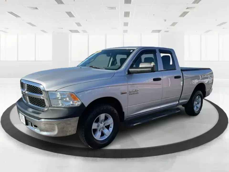 2016 Ram 1500 Tradesman (1C6RR7FT3GS) with an 5.7L V8 OHV 16V engine, 6A transmission, located at 1230 East Main St, Xenia, OH, 45385, (937) 908-9800, 39.688026, -83.910172 - Looking for a reliable vehicle that seamlessly fits into your active lifestyle? Look no further than this robust 2016 Ram 1500 Tradesman, available now at Advantage Car and Credit in Moraine, OH. This quad cab truck is not just a vehicle; it's a gateway to adventure, perfect for weekend getaways, tr - Photo#8