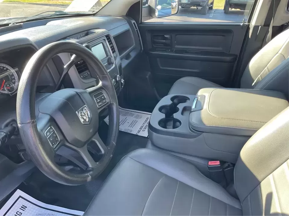 2016 Ram 1500 Tradesman (1C6RR7FT3GS) with an 5.7L V8 OHV 16V engine, 6A transmission, located at 1230 East Main St, Xenia, OH, 45385, (937) 908-9800, 39.688026, -83.910172 - Looking for a reliable vehicle that seamlessly fits into your active lifestyle? Look no further than this robust 2016 Ram 1500 Tradesman, available now at Advantage Car and Credit in Moraine, OH. This quad cab truck is not just a vehicle; it's a gateway to adventure, perfect for weekend getaways, tr - Photo#9