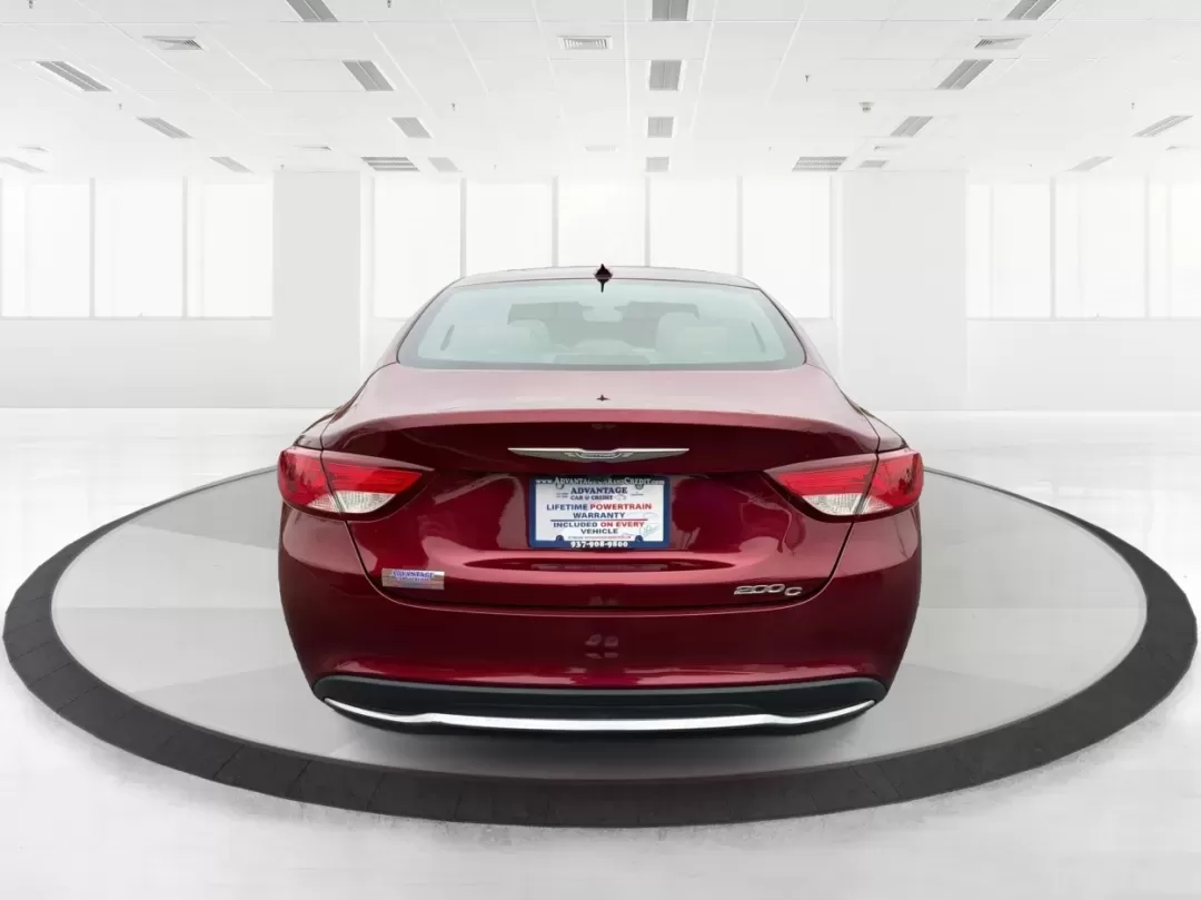 2016 Chrysler 200 C (1C3CCCCB1GN) with an Pentastar 3.6L V-6 DOHC engine, located at 401 Woodman Dr, Riverside, OH, 45431, (937) 908-9800, 39.760899, -84.123421 - **Drive Your Dreams with This 2016 Chrysler 200 Ideal for Everyday Adventures!**<br /> <br /> Are you seeking a versatile sedan that perfectly balances style, comfort, and performance for your daily commute or weekend getaways? Look no further! This stunning 2016 Chrysler 200, adorned in Velvet Red - Photo#3