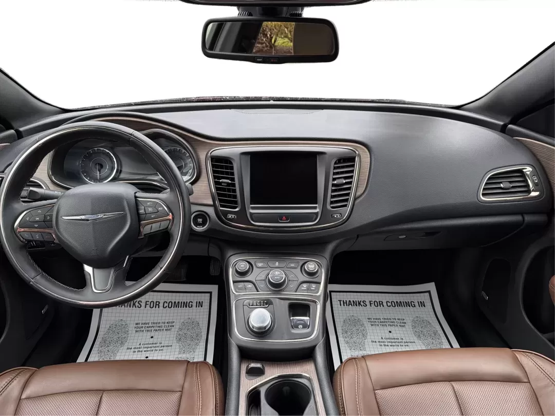 2016 Chrysler 200 C (1C3CCCCB1GN) with an Pentastar 3.6L V-6 DOHC engine, located at 401 Woodman Dr, Riverside, OH, 45431, (937) 908-9800, 39.760899, -84.123421 - **Drive Your Dreams with This 2016 Chrysler 200 Ideal for Everyday Adventures!**<br /> <br /> Are you seeking a versatile sedan that perfectly balances style, comfort, and performance for your daily commute or weekend getaways? Look no further! This stunning 2016 Chrysler 200, adorned in Velvet Red - Photo#21