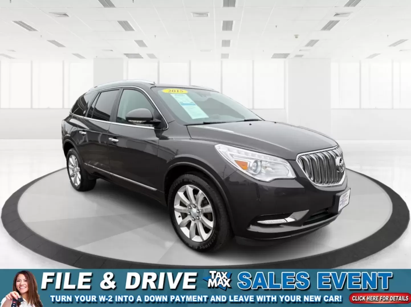 2015 Buick Enclave Premium (5GAKVCKD6FJ) with an 3.6L V-6 gasoline direct injection engine, located at 401 Woodman Dr, Riverside, OH, 45431, (937) 908-9800, 39.760899, -84.123421 - **Elevate Your Family Adventures with the 2015 Buick Enclave Premium at Advantage Car and Credit!**<br /> <br /> Are you ready to take your family on unforgettable journeys while ensuring comfort, safety, and style? Look no further than this stunning 2015 Buick Enclave Premium, available right now a - Photo#0