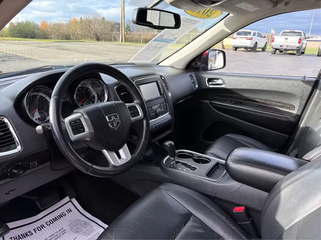 2013 Dodge Durango Crew (1C4RDJDG4DC) with an Other engine, located at 401 Woodman Dr, Riverside, OH, 45431, (937) 908-9800, 39.760899, -84.123421 - Are you ready to elevate your family adventures or tackle your daily commute with unparalleled ease? Look no further than this stunning 2013 Dodge Durango Crew, now available at Advantage Car and Credit in New Carlisle, OH. Perfect for growing families and those who love weekend getaways, this SUV n - Photo#9