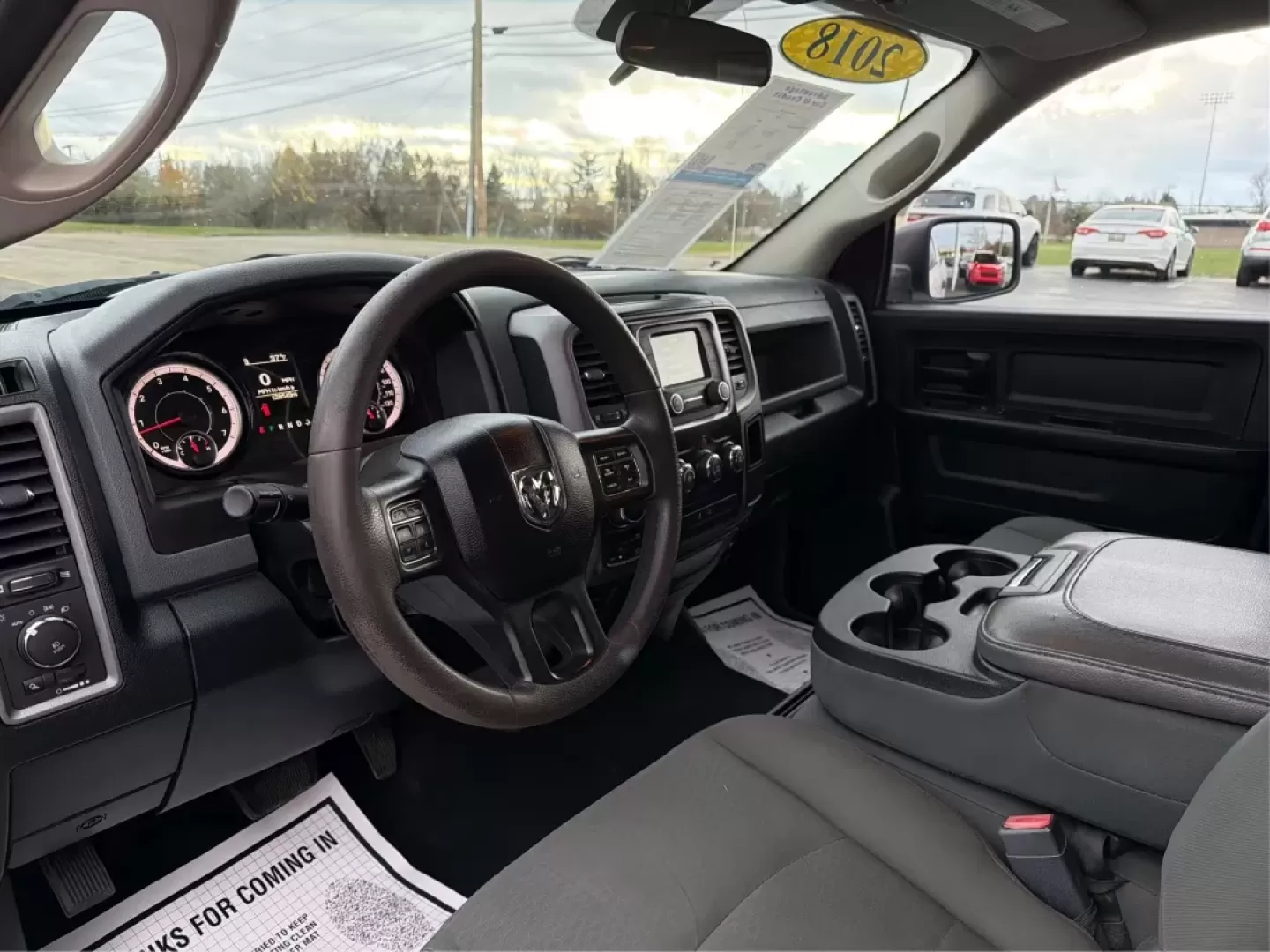 2018 Ram 1500 Express Crew Cab 4x4 5'7 Box (1C6RR7KG7JS) with an Other engine, located at 1230 East Main St, Xenia, OH, 45385, (937) 908-9800, 39.688026, -83.910172 - **Unleash Your Adventurous Side with the 2018 Ram 1500 Express Crew Cab 4x4!** <br /> <br /> If you're a weekend warrior or need a reliable truck for your daily commute, the 2018 Ram 1500 Express Crew Cab is ready to take on any challenge you throw its way. Perfect for outdoor enthusiasts and growin - Photo#9