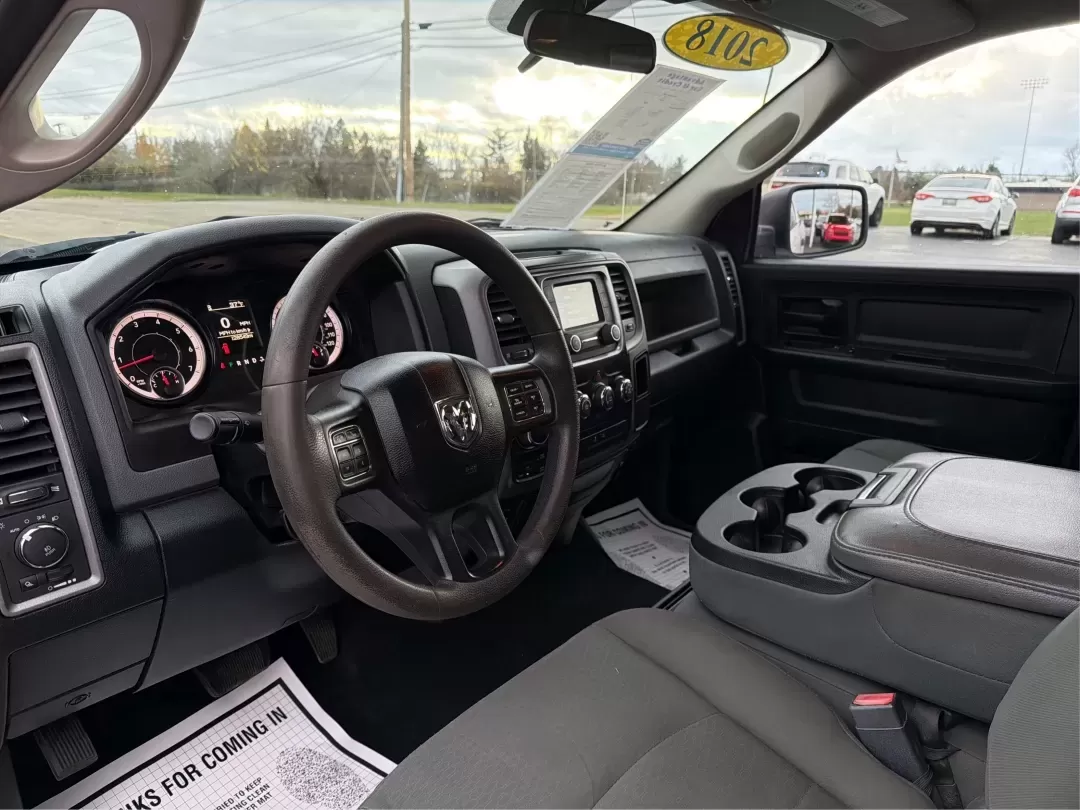 2018 Ram 1500 Express Crew Cab 4x4 5'7 Box (1C6RR7KG7JS) with an Other engine, located at 1230 East Main St, Xenia, OH, 45385, (937) 908-9800, 39.688026, -83.910172 - **Unleash Your Adventurous Side with the 2018 Ram 1500 Express Crew Cab 4x4!** <br /> <br /> If you're a weekend warrior or need a reliable truck for your daily commute, the 2018 Ram 1500 Express Crew Cab is ready to take on any challenge you throw its way. Perfect for outdoor enthusiasts and growin - Photo#9