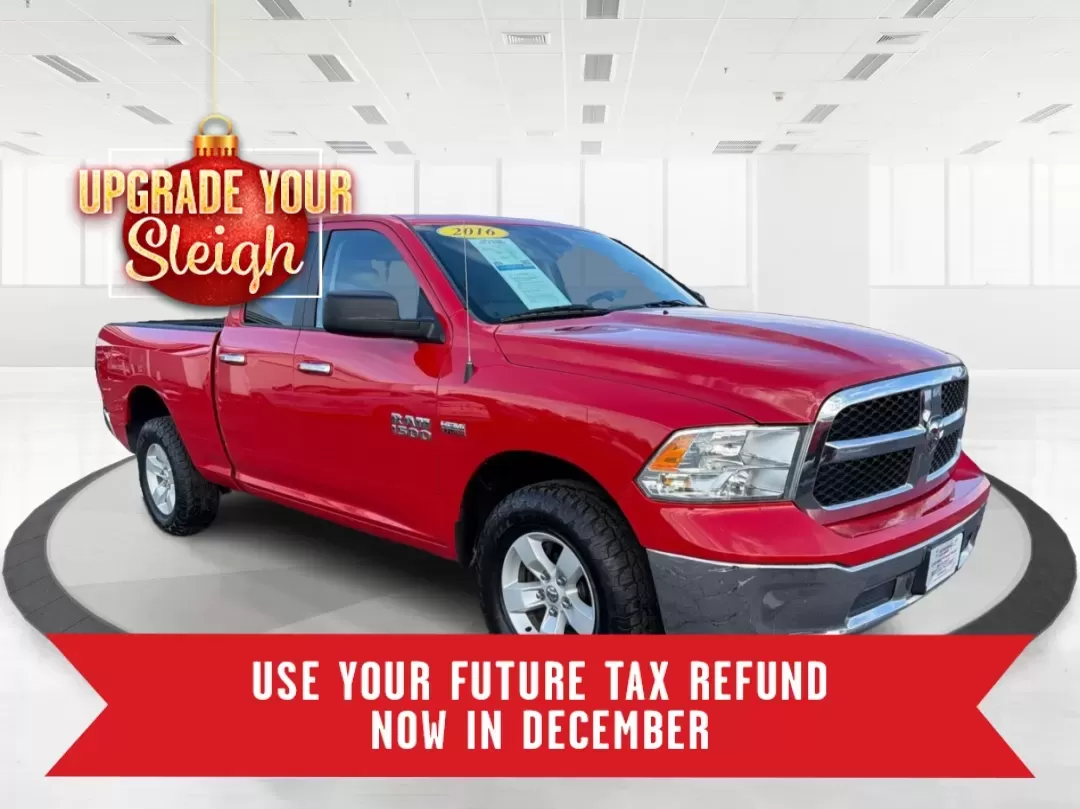 2016 Ram 1500 SLT (1C6RR7GT8GS) with an Other engine, located at 880 E. National Road, Vandalia, OH, 45377, (937) 908-9800, 39.891918, -84.183594 - Are you ready to elevate your adventures and tackle any terrain with confidence? Discover the perfect blend of rugged capability and modern comfort with this stunning 2016 Ram 1500 SLT, now available at Advantage Car and Credit in Vandalia, OH. With its striking Flame Red Clearcoat exterior and robu - Photo#0