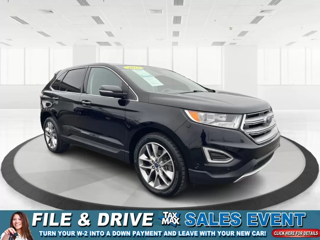 2017 Ford Edge Titanium (2FMPK4K86HB) with an Other engine, located at 8750 N County Rd 25A, Piqua, OH, 45356, (937) 908-9800, 40.164391, -84.232513 - Unleash your adventurous spirit with the 2017 Ford Edge Titanium SUV, now available at Advantage Car and Credit in New Carlisle, OH! This versatile vehicle is perfect for families on the go, commuters looking for comfort, or anyone who enjoys weekend adventures. With a spacious interior and robust c - Photo#0