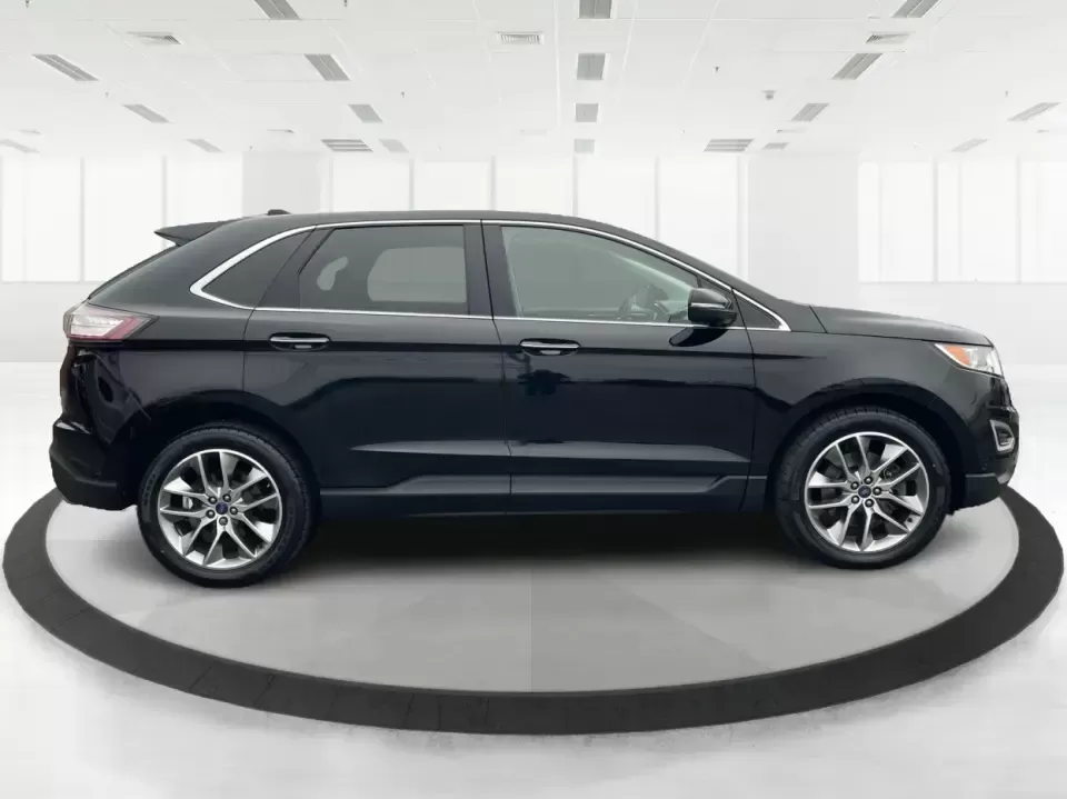 2017 Ford Edge Titanium (2FMPK4K86HB) with an 3.5L V6 DOHC 24V engine, 6A transmission, located at 8750 N County Rd 25A, Piqua, OH, 45356, (937) 908-9800, 40.164391, -84.232513 - Unleash your adventurous spirit with the 2017 Ford Edge Titanium SUV, now available at Advantage Car and Credit in New Carlisle, OH! This versatile vehicle is perfect for families on the go, commuters looking for comfort, or anyone who enjoys weekend adventures. With a spacious interior and robust c - Photo#1