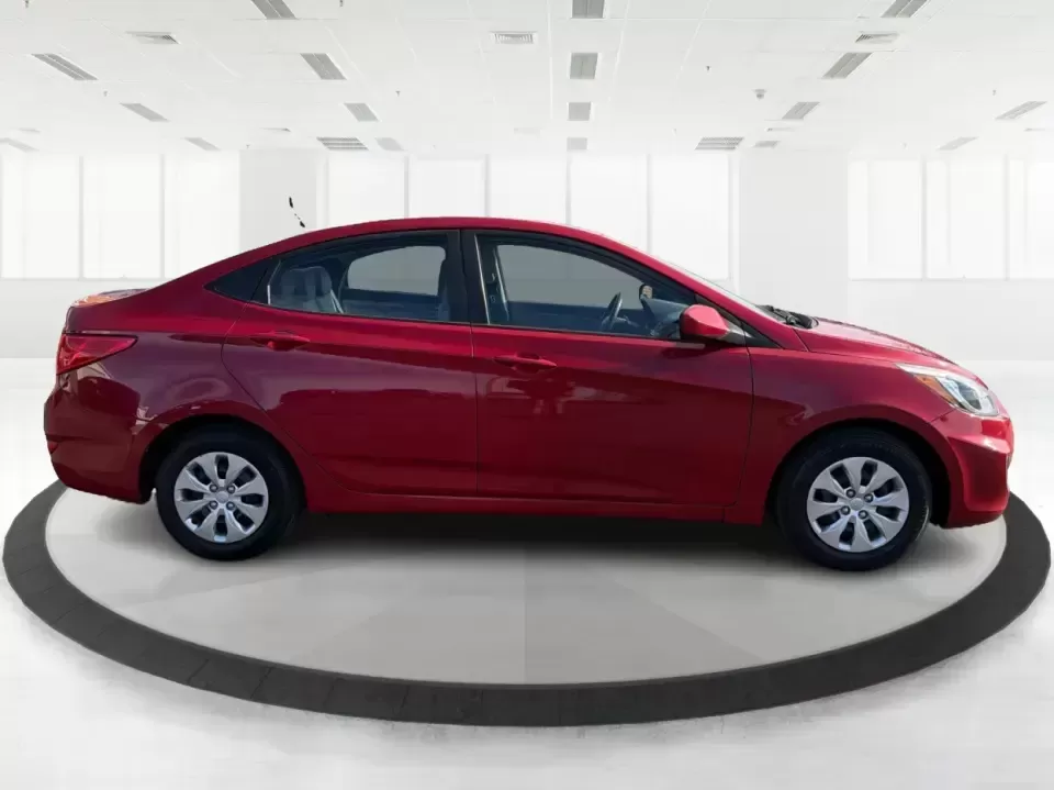 2016 Hyundai Accent SE 4-Door 6A (KMHCT4AE7GU) with an 1.6L L4 DOHC 16V engine, 6A transmission, located at 880 E. National Road, Vandalia, OH, 45377, (937) 908-9800, 39.891918, -84.183594 - Need a smart, budget-friendly commuter that still feels comfortable for everyday life around Vandalia and the Dayton area? This **2016 Hyundai Accent SE** in **Boston Red Metallic** is a practical sedan for busy schedules-perfect for the daily run up **I75**, quick errands along **E. National Road** - Photo#1