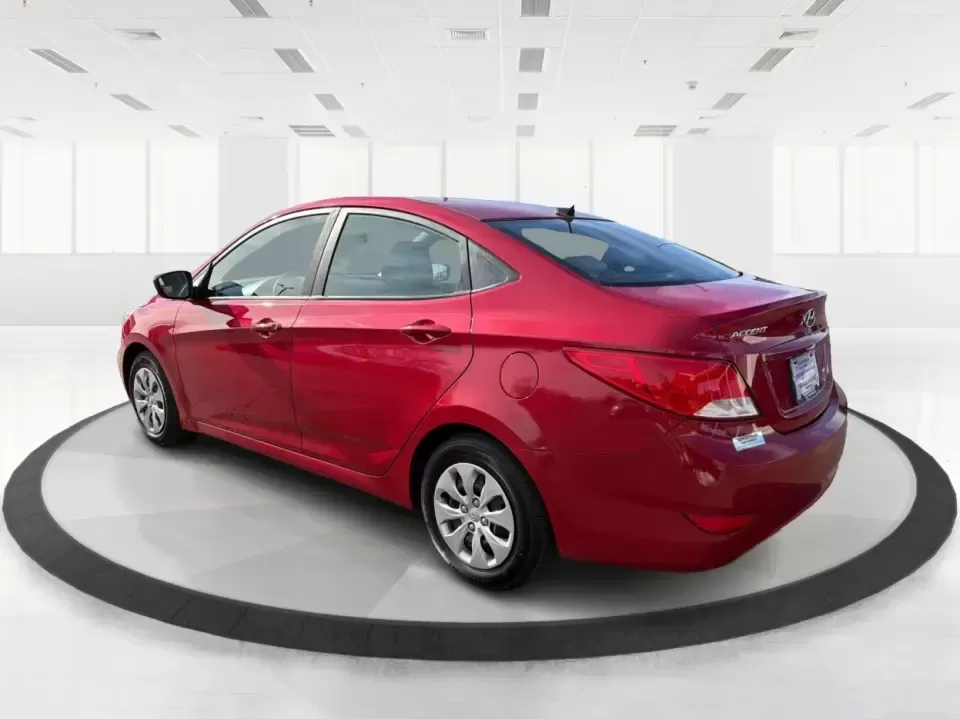 2016 Hyundai Accent SE 4-Door 6A (KMHCT4AE7GU) with an 1.6L L4 DOHC 16V engine, 6A transmission, located at 880 E. National Road, Vandalia, OH, 45377, (937) 908-9800, 39.891918, -84.183594 - Need a smart, budget-friendly commuter that still feels comfortable for everyday life around Vandalia and the Dayton area? This **2016 Hyundai Accent SE** in **Boston Red Metallic** is a practical sedan for busy schedules-perfect for the daily run up **I75**, quick errands along **E. National Road** - Photo#4