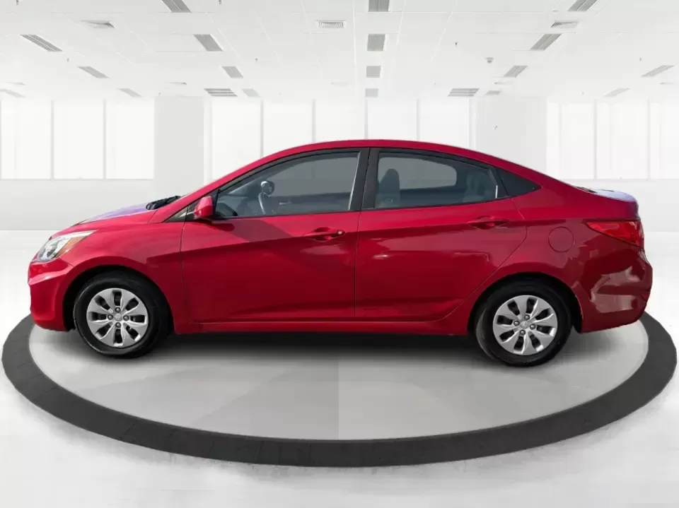 2016 Hyundai Accent SE 4-Door 6A (KMHCT4AE7GU) with an 1.6L L4 DOHC 16V engine, 6A transmission, located at 880 E. National Road, Vandalia, OH, 45377, (937) 908-9800, 39.891918, -84.183594 - Need a smart, budget-friendly commuter that still feels comfortable for everyday life around Vandalia and the Dayton area? This **2016 Hyundai Accent SE** in **Boston Red Metallic** is a practical sedan for busy schedules-perfect for the daily run up **I75**, quick errands along **E. National Road** - Photo#5