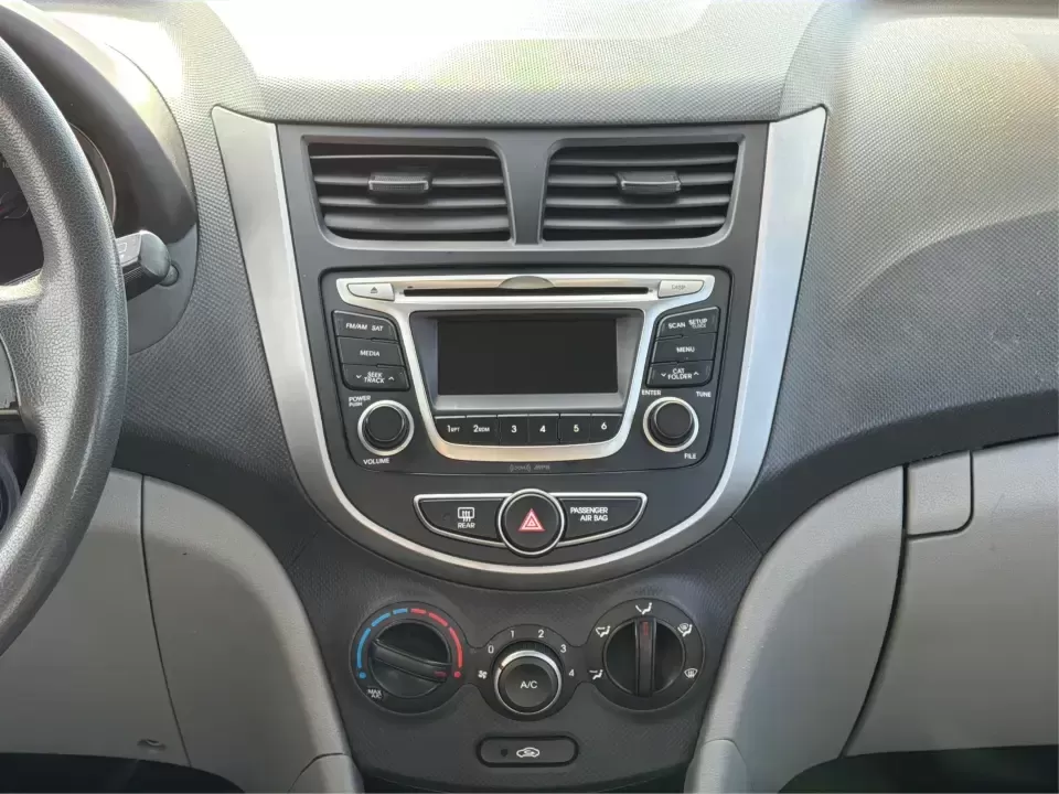 2016 Hyundai Accent SE 4-Door 6A (KMHCT4AE7GU) with an 1.6L L4 DOHC 16V engine, 6A transmission, located at 880 E. National Road, Vandalia, OH, 45377, (937) 908-9800, 39.891918, -84.183594 - Need a smart, budget-friendly commuter that still feels comfortable for everyday life around Vandalia and the Dayton area? This **2016 Hyundai Accent SE** in **Boston Red Metallic** is a practical sedan for busy schedules-perfect for the daily run up **I75**, quick errands along **E. National Road** - Photo#13