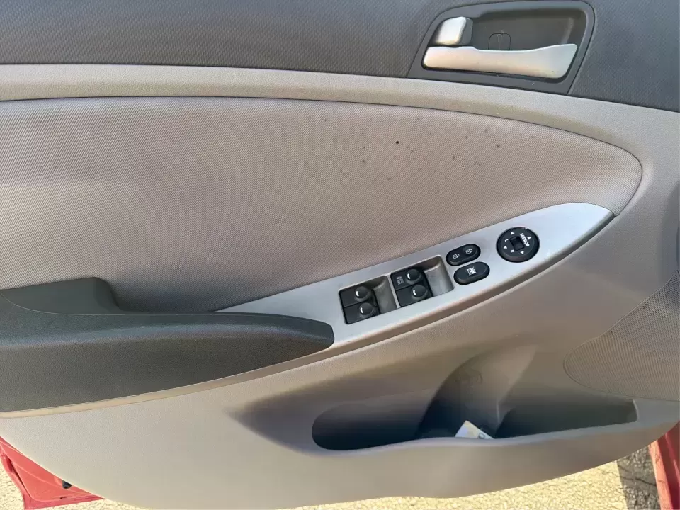2016 Hyundai Accent SE 4-Door 6A (KMHCT4AE7GU) with an 1.6L L4 DOHC 16V engine, 6A transmission, located at 880 E. National Road, Vandalia, OH, 45377, (937) 908-9800, 39.891918, -84.183594 - Need a smart, budget-friendly commuter that still feels comfortable for everyday life around Vandalia and the Dayton area? This **2016 Hyundai Accent SE** in **Boston Red Metallic** is a practical sedan for busy schedules-perfect for the daily run up **I75**, quick errands along **E. National Road** - Photo#16