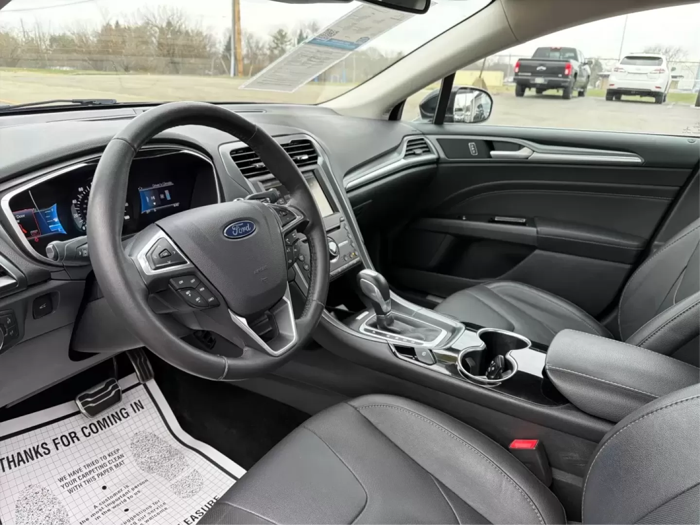 2016 Ford Fusion Titanium (3FA6P0D99GR) with an EcoBoost 2L I-4 gasoline direct injection engine, located at 8750 N County Rd 25A, Piqua, OH, 45356, (937) 908-9800, 40.164391, -84.232513 - **Experience Everyday Luxury with the 2016 Ford Fusion Titanium - Perfect for Your Active Lifestyle!**<br /> <br /> Elevate your daily commute or weekend getaways with the stunning 2016 Ford Fusion Titanium, now available at Advantage Car and Credit Piqua, located at 8750 N County Rd 25A, Piqua, OH - Photo#9