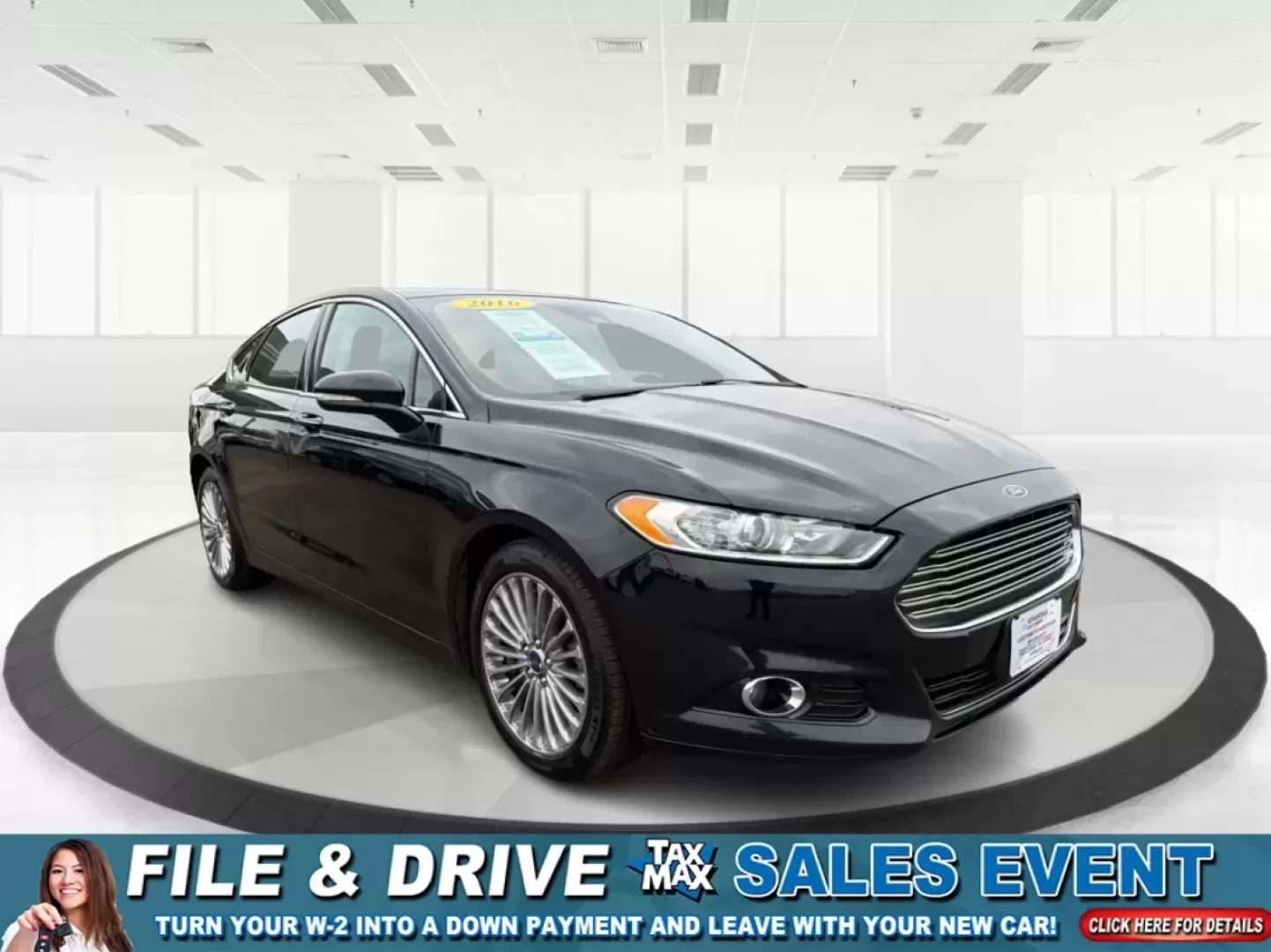 2016 Ford Fusion Titanium (3FA6P0D99GR) with an EcoBoost 2L I-4 gasoline direct injection engine, 6A transmission, located at 8750 N County Rd 25A, Piqua, OH, 45356, (937) 908-9800, 40.164391, -84.232513 - **Experience Everyday Luxury with the 2016 Ford Fusion Titanium - Perfect for Your Active Lifestyle!**<br /> <br /> Elevate your daily commute or weekend getaways with the stunning 2016 Ford Fusion Titanium, now available at Advantage Car and Credit Piqua, located at 8750 N County Rd 25A, Piqua, OH - Photo#0